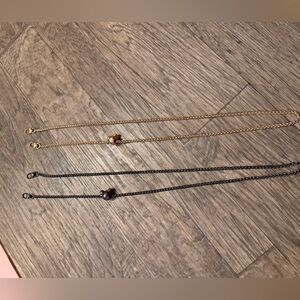 Adjustable crossbody chains for bags or wallets. AMAZING QUALITY. 3 colors